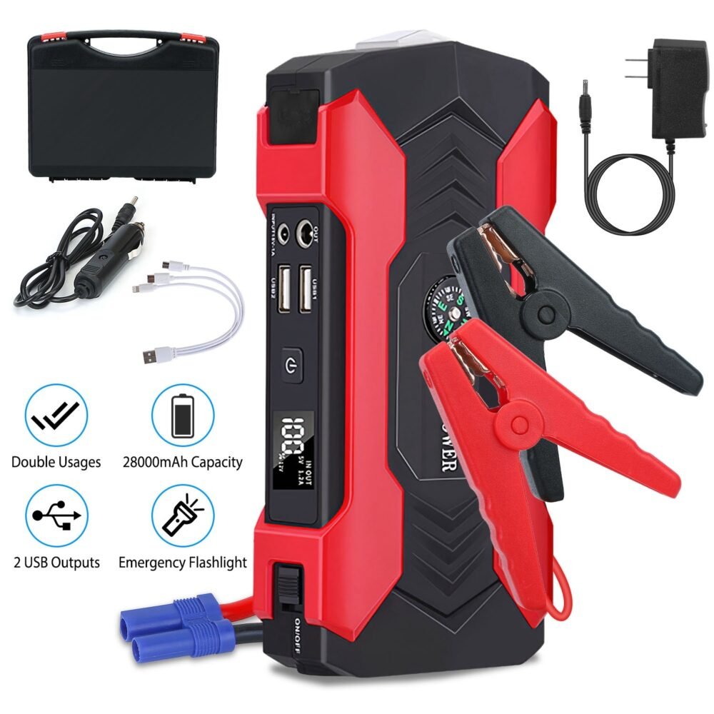 Car Jump Starter 800A Peak 28000mAh